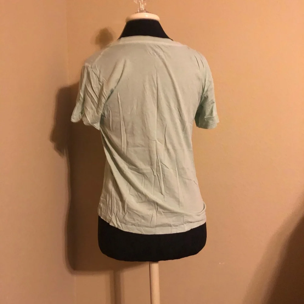 J. Crew mint tee shirt 💜